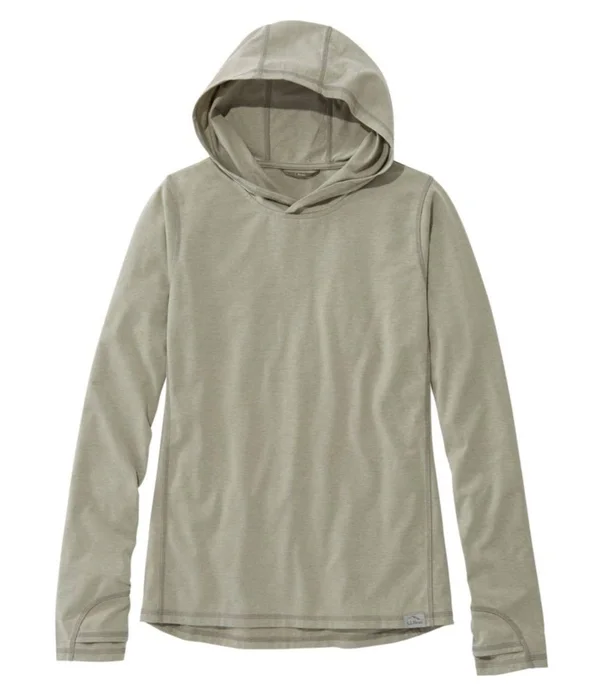 Women's Insect Shield Hoodie Green Large, L.L.Bean