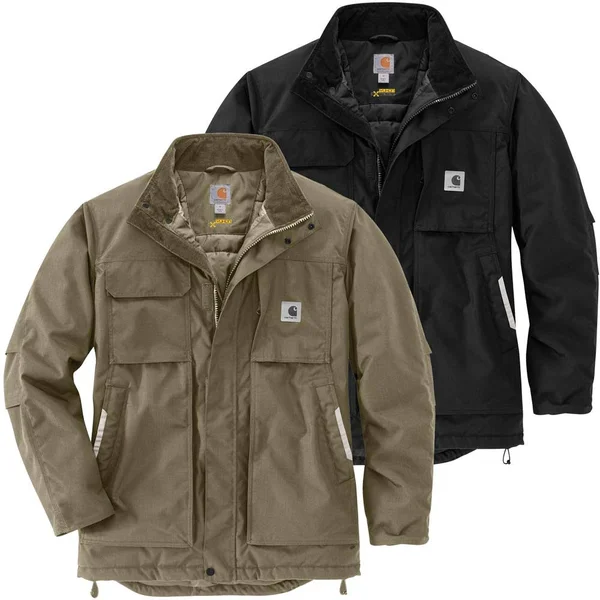 Carhartt Men's Yukon Extremes Full Swing Insulated Coat - XL Regular - Burnt Olive