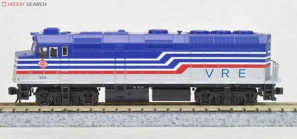 Kato USA Inc EMD F40PH Virginia Railway Express #V34 -- N Scale