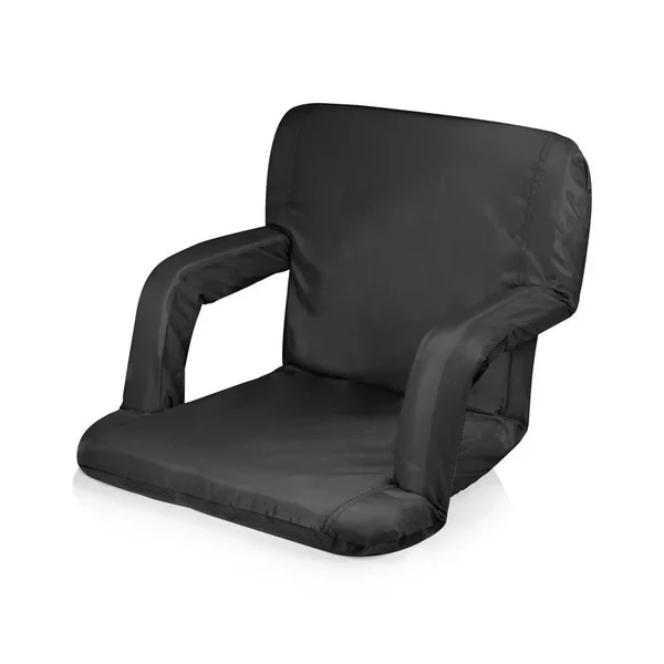 Black New York Rangers Ventura Portable Reclining Stadium Seat