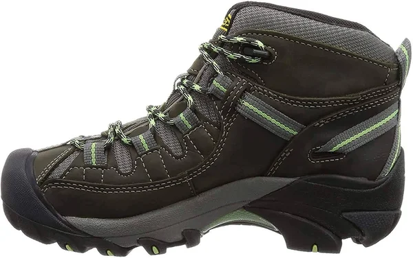 Keen Women's Waterproof Hiking Boots Targhee II Mid - 5, Raven/Opaline