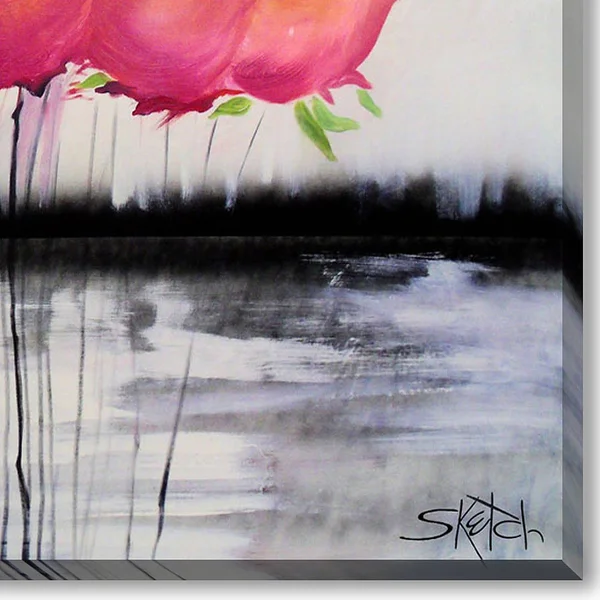 ArtistBe Michael Hitt 'A Touch of Color' Framed Fine Art Print