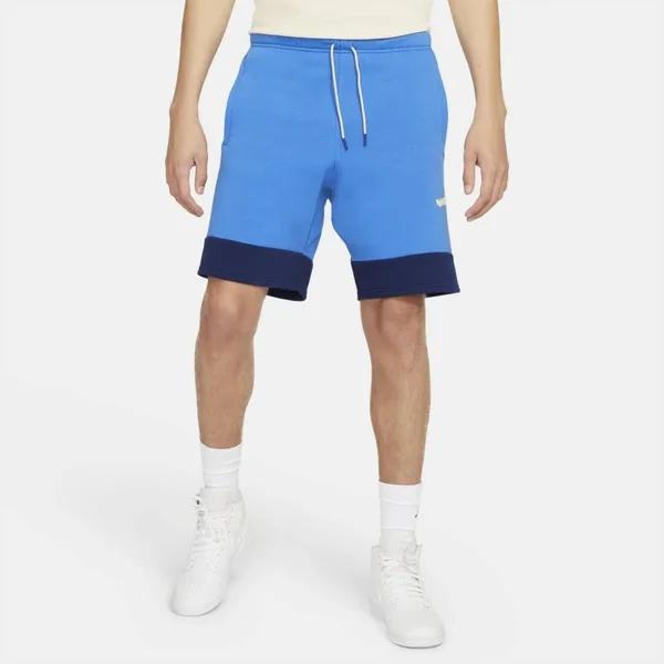 Jordan Men's Jumpman Air Fleece Basketball Shorts, XXL, Blue