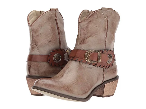 Roper Ladies& Mae Shorty Boots
