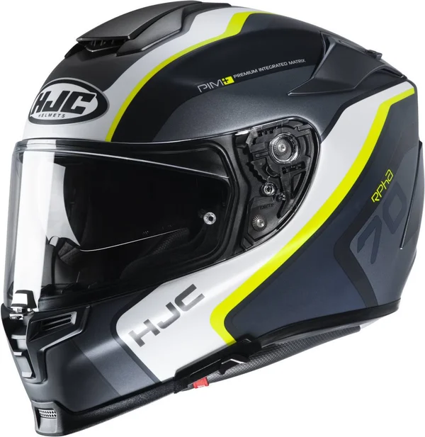 HJC RPHA 70 Kroon Helmet, black-white, Size 2XL