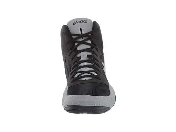 Asics Unisex Snapdown 2 Wrestling Shoes - Black/Silver - 12