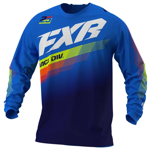 FXR 2021 Clutch MX Jersey Blue/Navy/Hi-Vis M