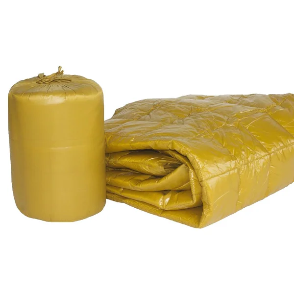 Puff Ultra Light Indoor, Outdoor Throw with Compact Travel Bag Gold