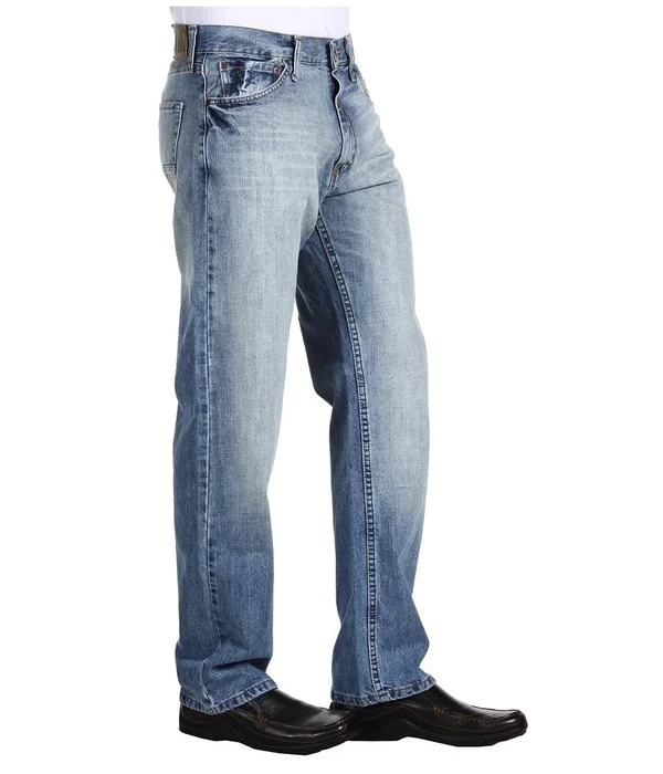 Nautica Jeans Men's Relaxed Light Hatch Jean - Hokline Blue, 30Wx32L