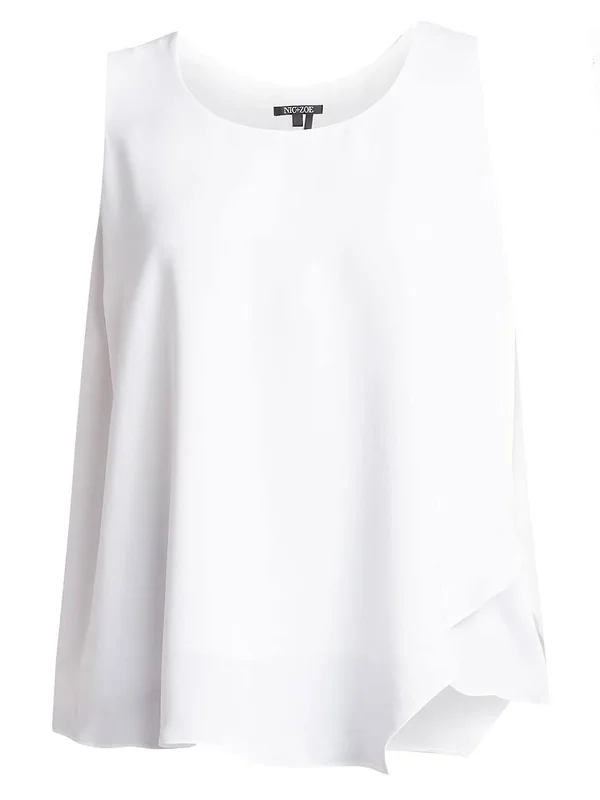 Plus Size Women's Nic+Zoe Promenade Top, Size 1x - White