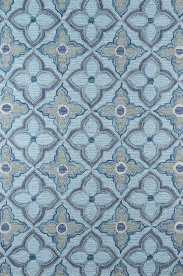 Momeni Summit Area Rug - Blue, 5& x 7&6x22