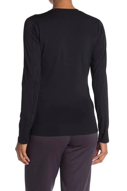Asics Women's Roll Shot Jersey, Black, Medium