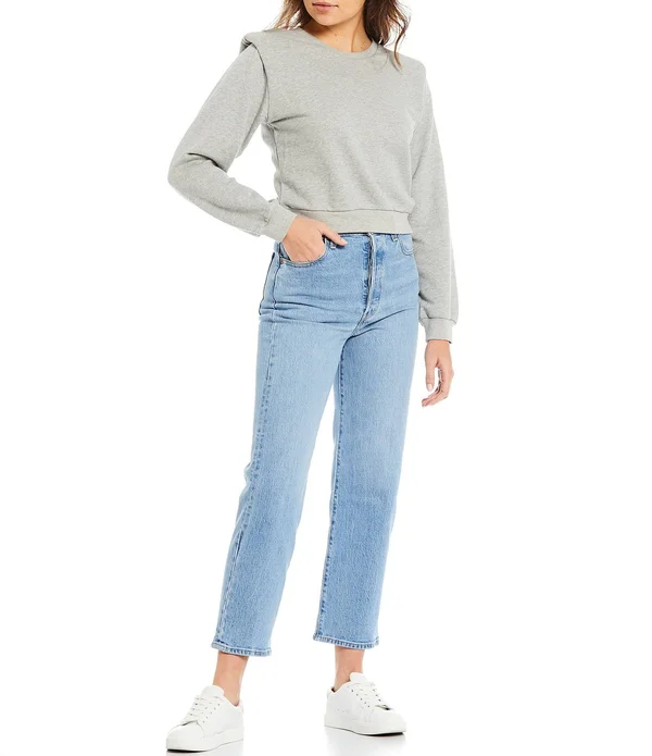 Levi&s Women's Premium Ribcage Straight Ankle Jeans