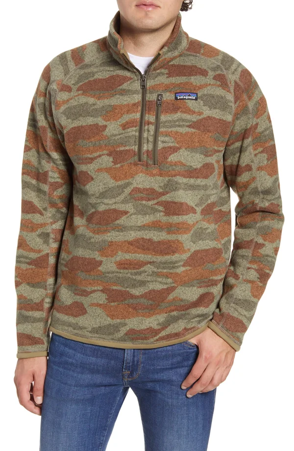 Patagonia Better Sweater 1/4 Zip Men's, Nickel, XL