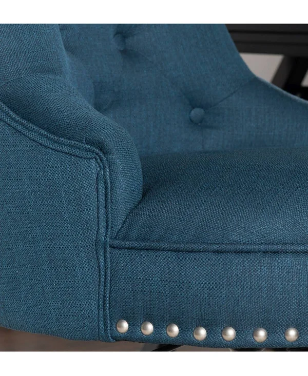 Linon Home Decor Hollyn Office Chair - Blue