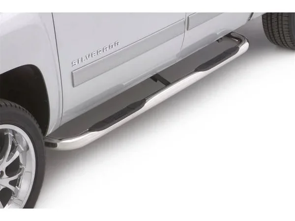 Lund 23075768 - 3x22 Round Bent Steel Nerf Bars - Black