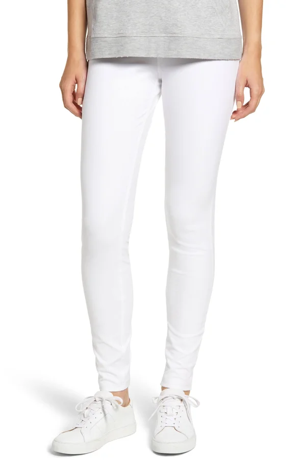 Hue Women's Essential Denim Leggings - White - S