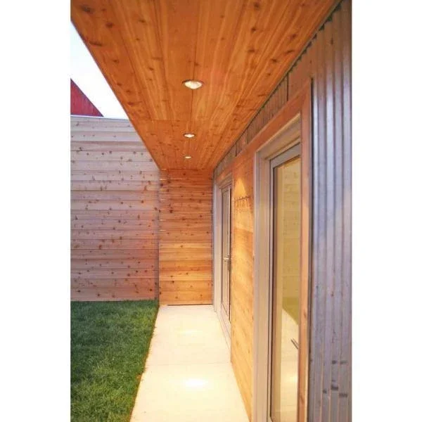 Pattern Stock 1 in. x 8 in. x 8 ft. Cedar Stk Shiplap Siding (6-Pack)