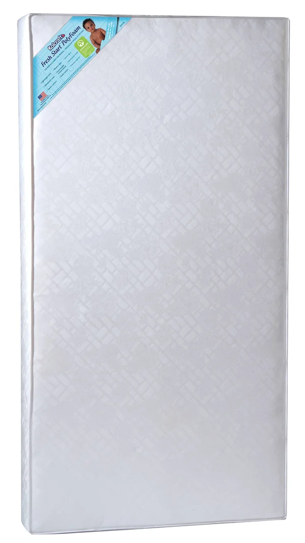 Kolcraft Fresh Start Polyfoam Crib Mattress - White