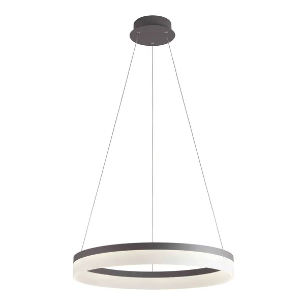 Bazz Lighting P14786BS Orion 23-1/2 inch Wide Integrated LED Ring Chandelier - Grey, Gray