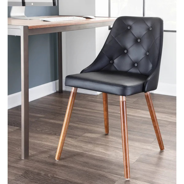 Carson Carrington Arvika Tufted Mid-Century Modern Dining/ Accent Chair (Grey)