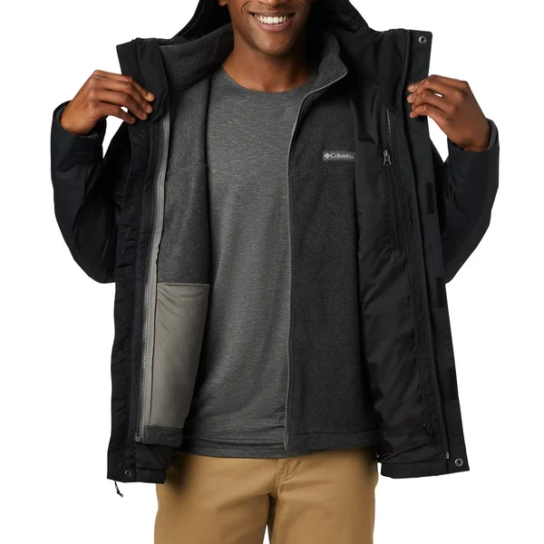 Columbia Men's Eager Air interchange Jacket in Black