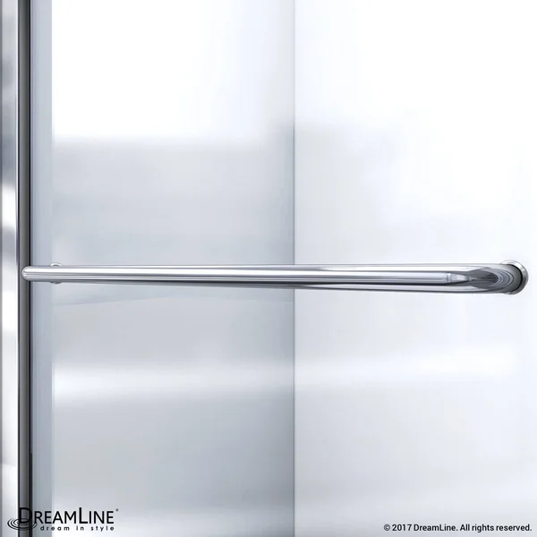 DreamLine SHDR-0948720-01 Infinity-Z Frameless Sliding Shower DOOR - 44 to 48-Inch, Chrome Finish