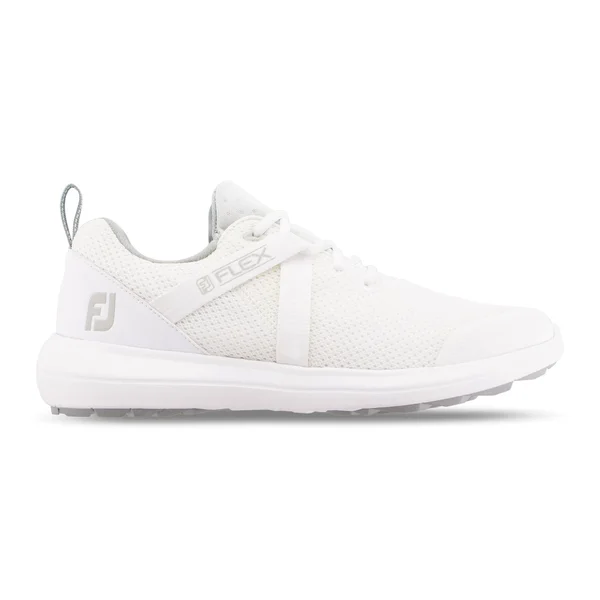 FootJoy Women's Flex Golf Shoes - Size: 6.5 Wide, White