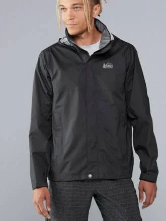 Rei Co-op Men's Rainier Rain Jacket Black XXL