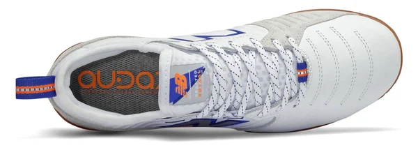 New Balance Men's Audazo V5 Pro Indoor Soccer Shoes, White