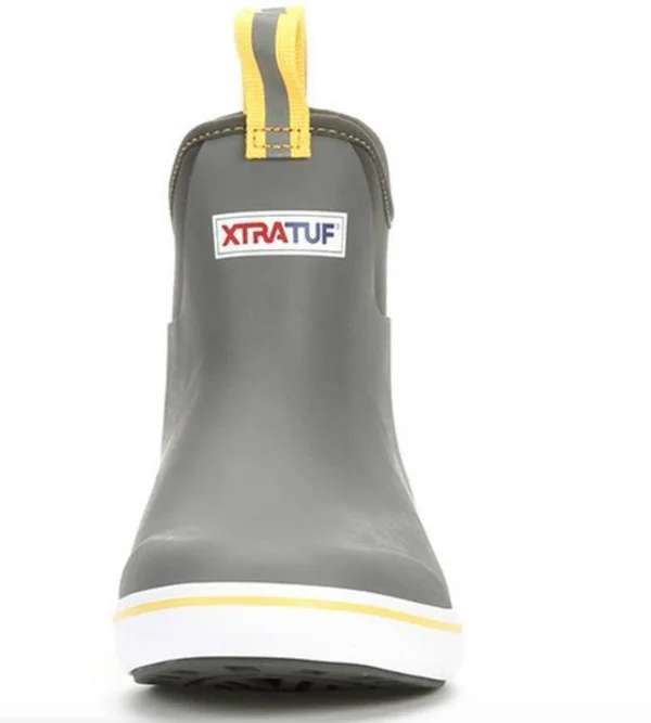 Xtratuf 6x22 Ankle Deck Boots - Men's 8, Navy/Red