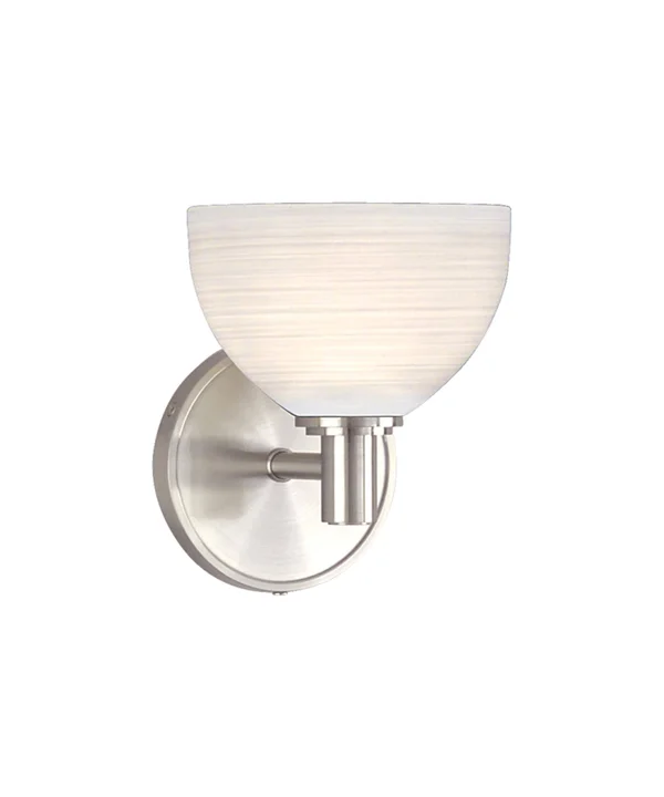 Hudson Valley 1401-SN - Mercury 1 Light Bath Bracket, Satin Nickel