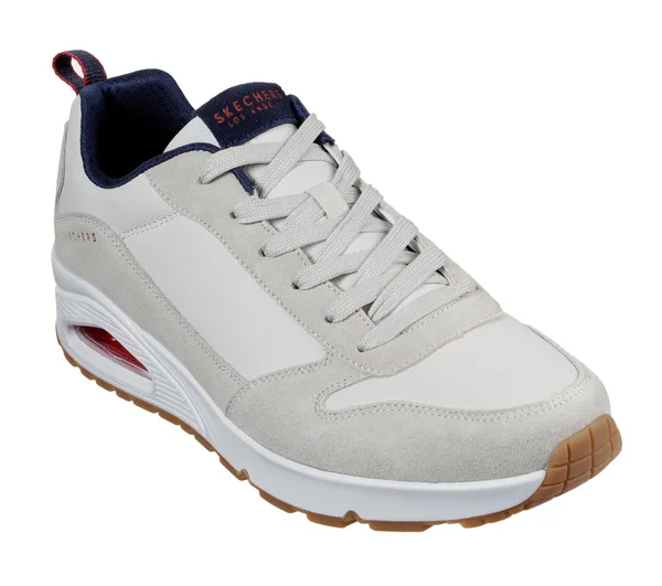 Skechers Men's Uno Stacre Sneaker - Off White