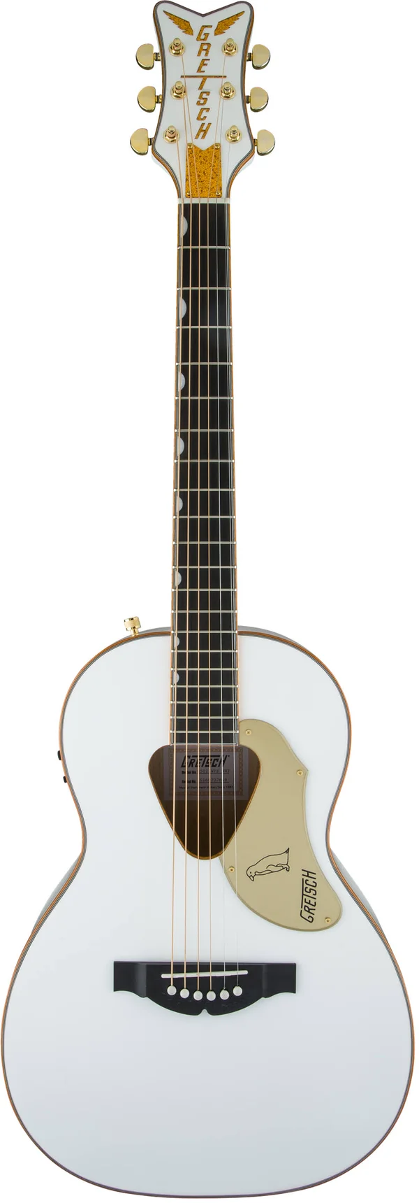 Gretsch G5021WPE Rancher White Penguin Parlor Acoustic Electric Guitar