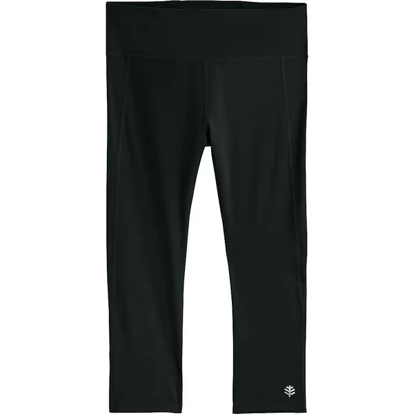Coolibar UPF 50+ Women's High-Rise Asana Yoga Capris - Sun Protective