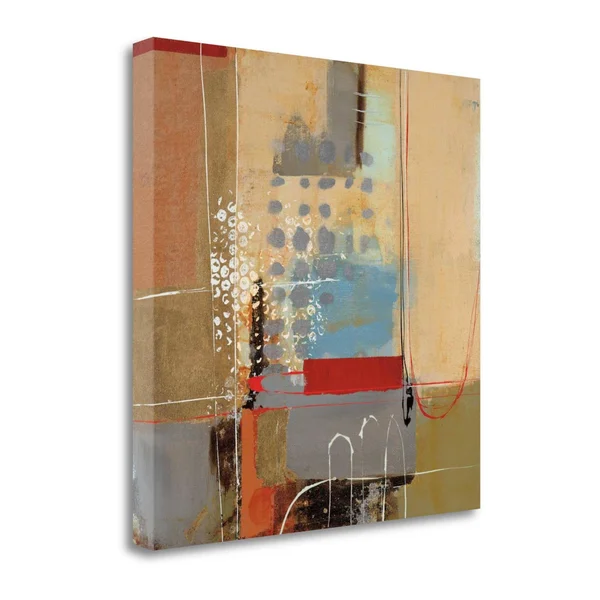 Tangletown Fine Art Emociones I by Nancy Villarreal Santos, Giclee Print on Wrap Canvas, 30x22x30x22