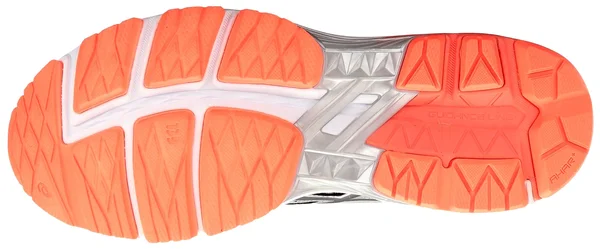 Asics Women's GT-1000 6 Running Shoe, Mid Grey/Flash Coral, 6