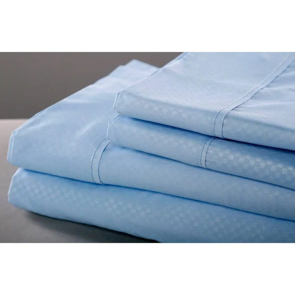 Natalia Cavalletto 6 Piece Sheet Set - Size: King, Blue