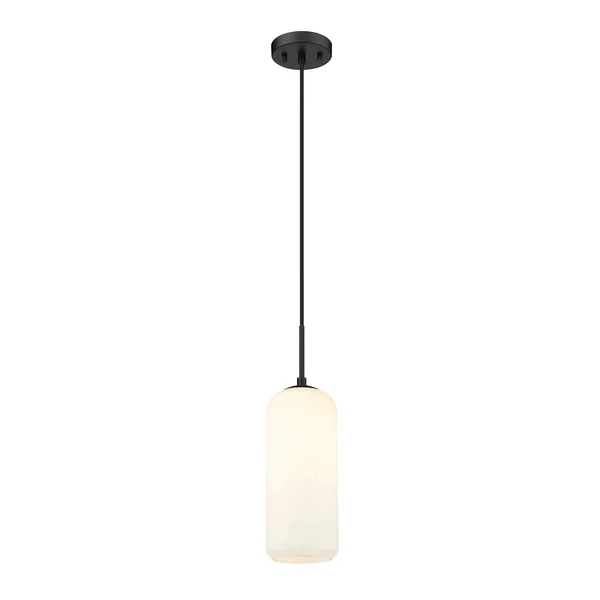 Z Lite 1 Light Pendant 732P17 MB (Black)