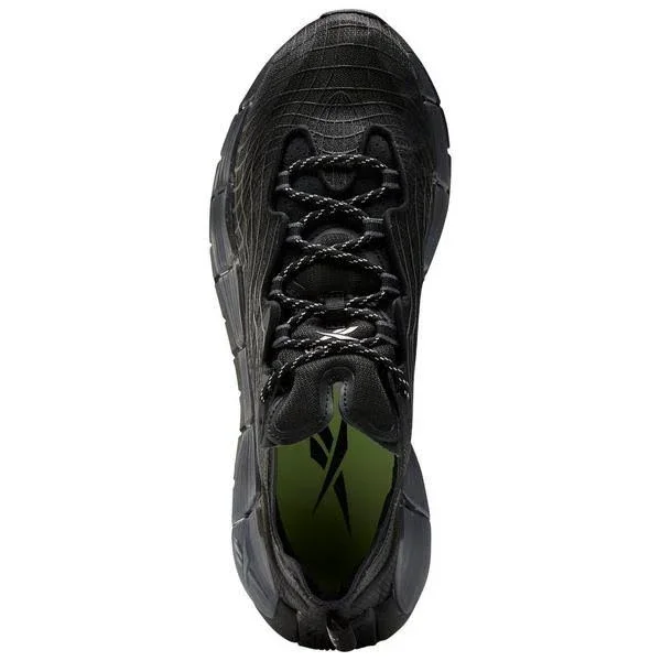 Reebok Zig Kinetica II Black/Grey Men's Running Shoes - Size: 13