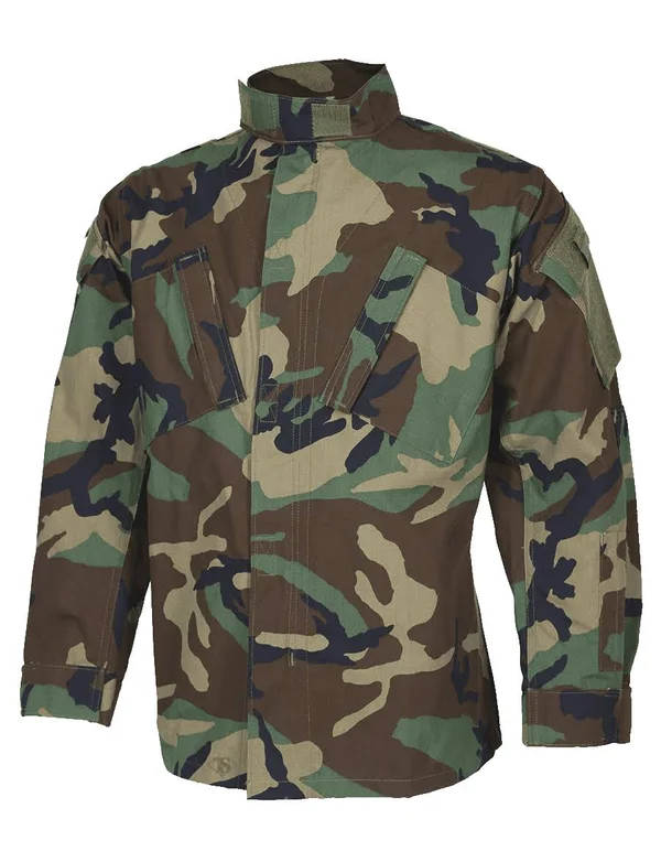 Tru-Spec 1262 Tactical Response Uniform Shirt, All Terrain Tiger Stripe Camo, Xs