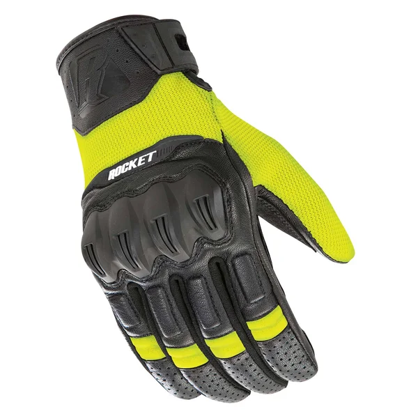 Joe Rocket Phoenix 5.1 Hybrid Gloves (Large - Hi-Viz/Black)