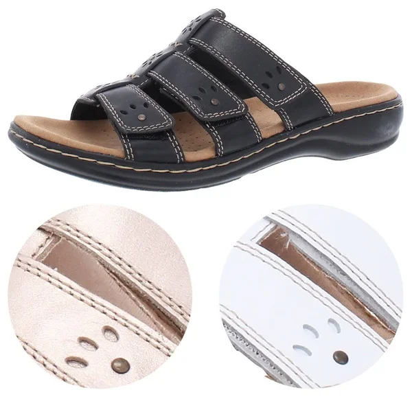 Clarks Rose Gold Leisa Spring Sandals