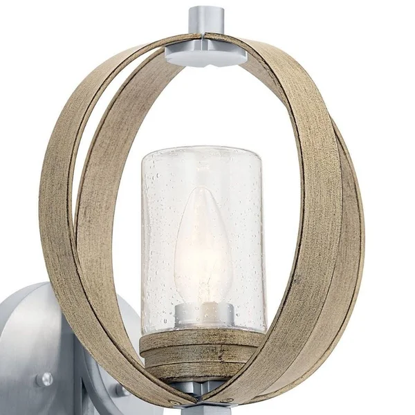 Kichler Lighting 59066AUB Grand Bank - 1 Light Medium Outdoor Wall