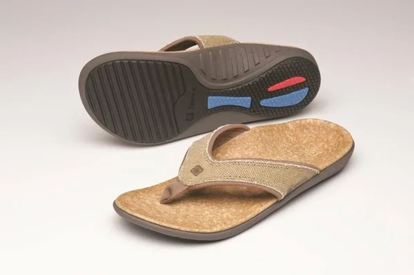 Spenco Women's Yumi Sandal - Straw/Java/Cork