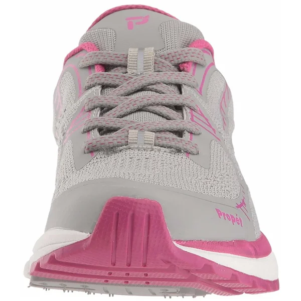 Women's Propet One LT Grey/Berry - in Size 9