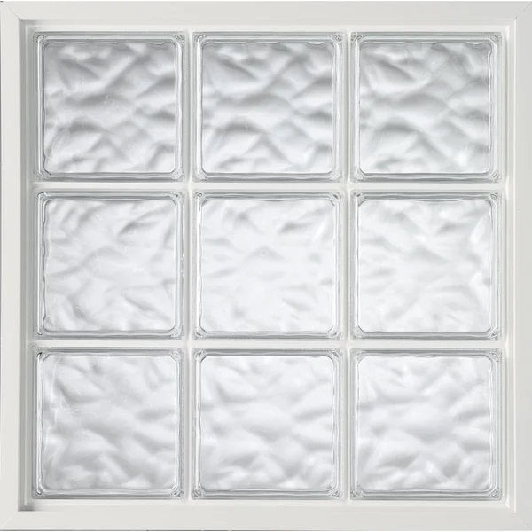 Hy-Lite Design 50-in x 50-in Vinyl New Construction Acrylic Block Window in Clear, 8PW5050WHV1500W