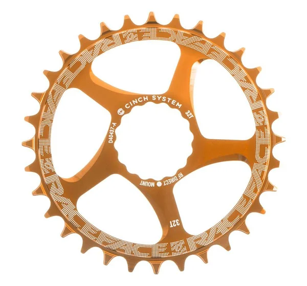 Race Face Narrow Wide Cinch Direct Mount Chainring Orange, 34T