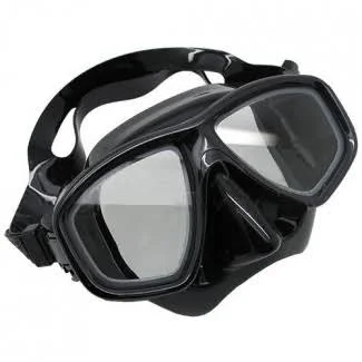 Scuba Black Dive Mask Nearsighted Prescription RX Optical Lenses