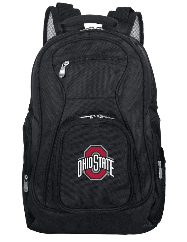 Ohio State Buckeyes Premium Laptop Backpack - Black